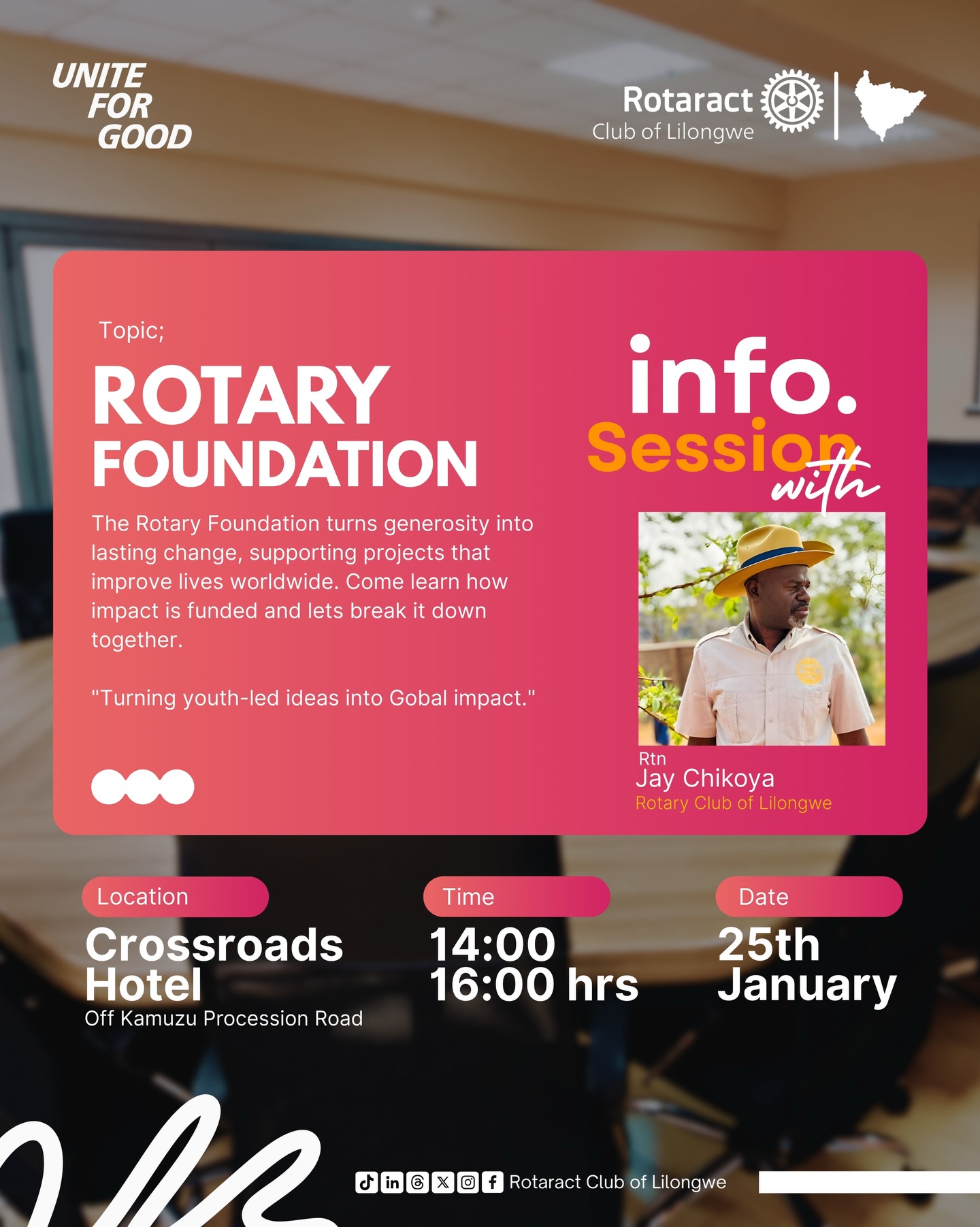Rotary Foundation Info Session